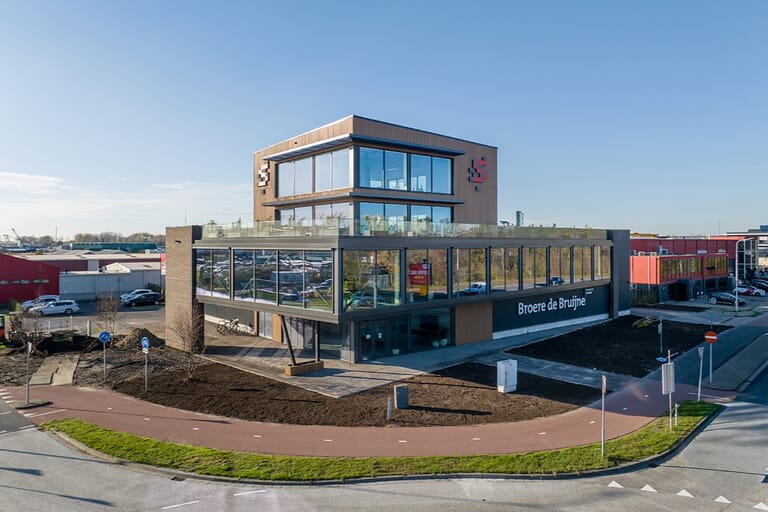 Nieuwbouw bedrijfspand Broere de Bruijne