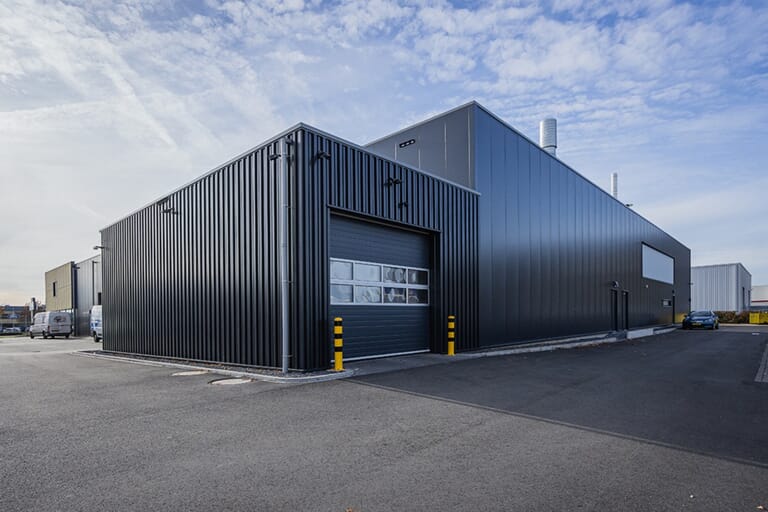 Nieuwbouw Autoschade herstelbedrijf Rida