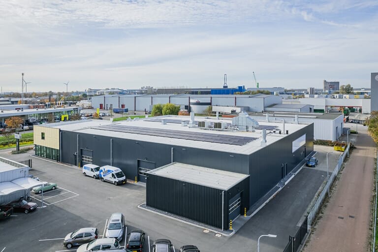 Nieuwbouw Autoschade herstelbedrijf Rida