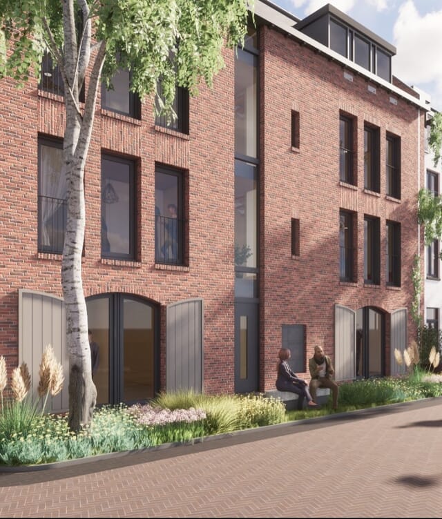 Nieuwbouw 38 appartementen Strosteeg