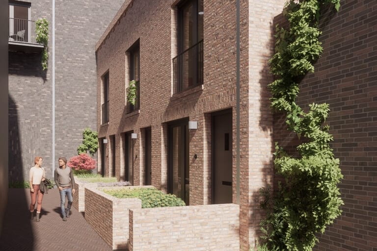 Nieuwbouw 38 appartementen Strosteeg