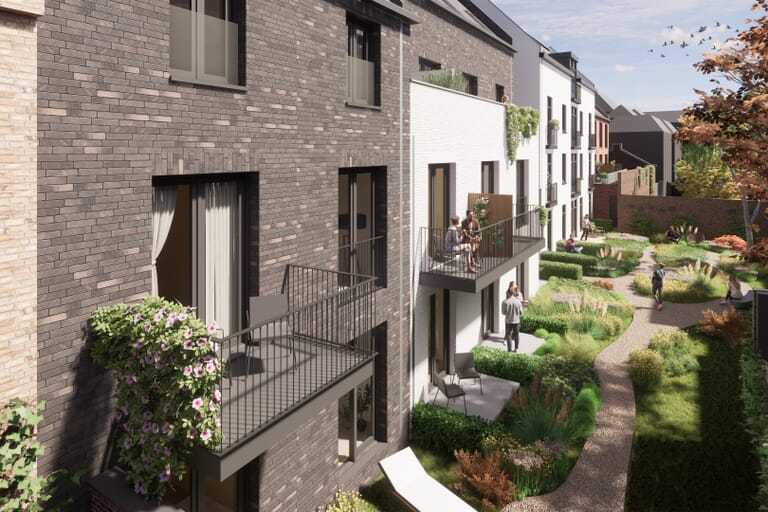 Nieuwbouw 38 appartementen Strosteeg