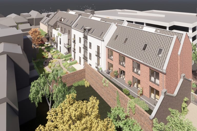 Nieuwbouw 38 appartementen Strosteeg