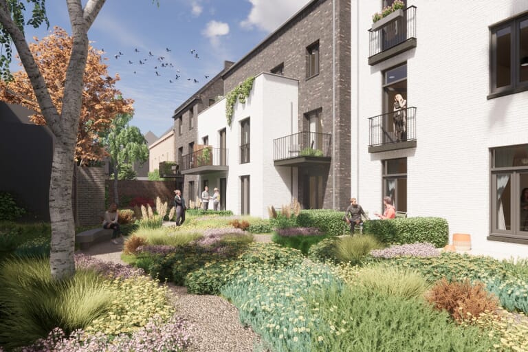 Nieuwbouw 38 appartementen Strosteeg