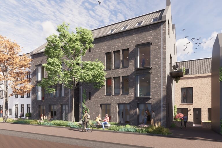 Nieuwbouw 38 appartementen Strosteeg