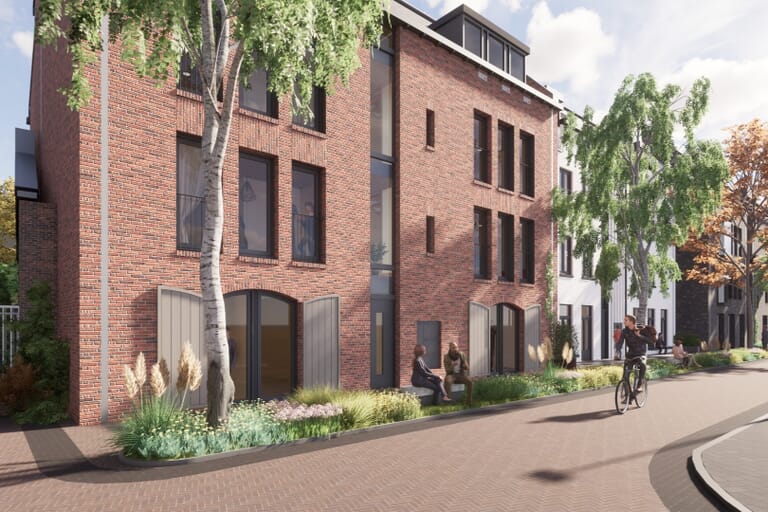 Nieuwbouw 38 appartementen Strosteeg
