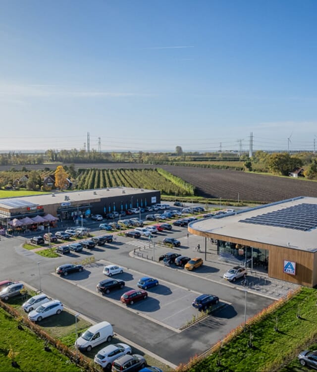 Nieuwbouw Aldi, Action en Fruitshop