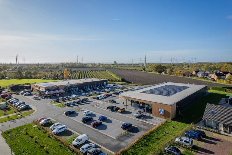 Nieuwbouw Aldi, Action en Fruitshop