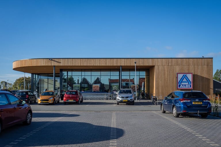 Nieuwbouw Aldi, Action en Fruitshop