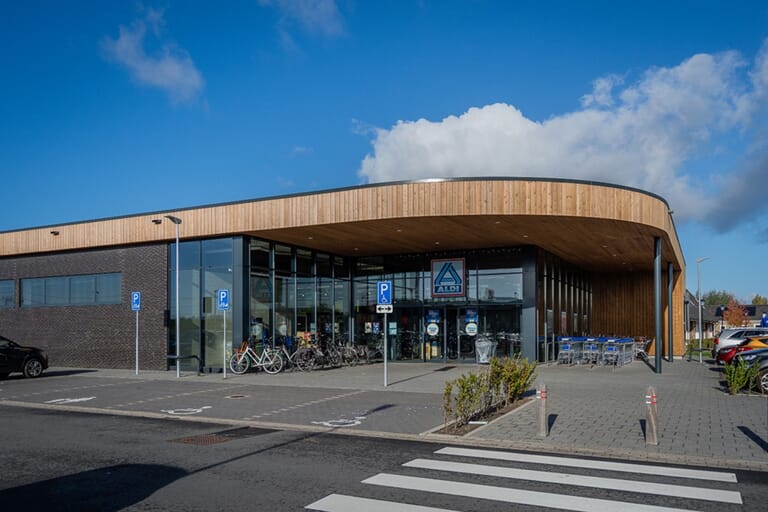 Nieuwbouw Aldi, Action en Fruitshop