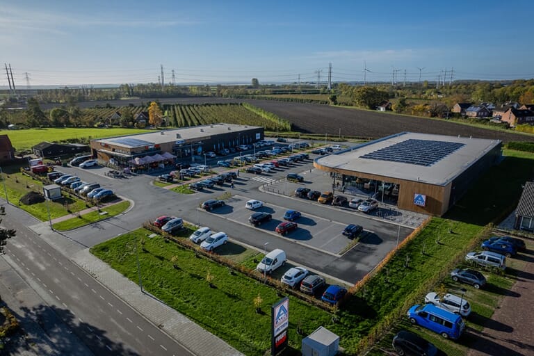 Nieuwbouw Aldi, Action en Fruitshop