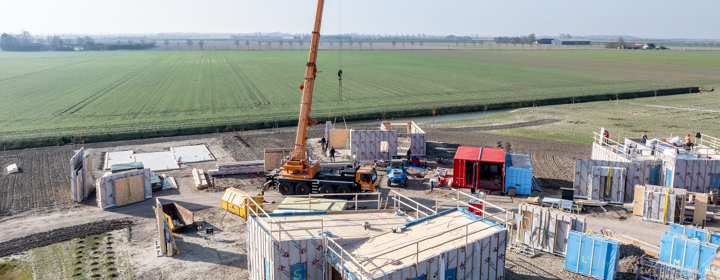 Houtskeletbouw / Prefab