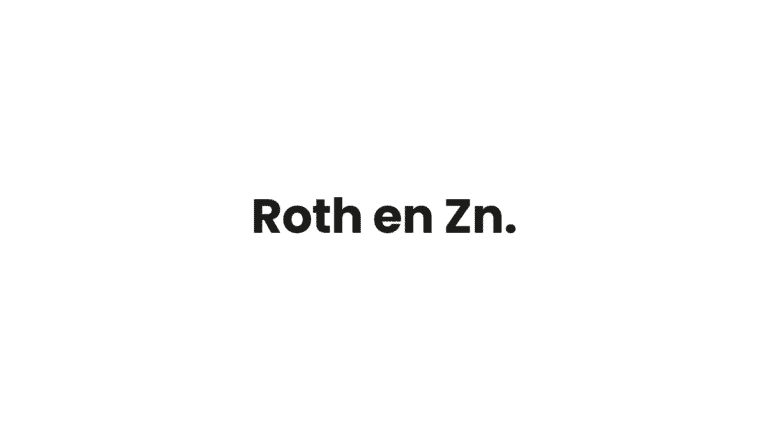 Roth en Zn.