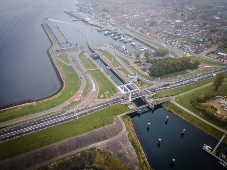 Blijf op de hoogte van de renovatie van de Grevelingensluis