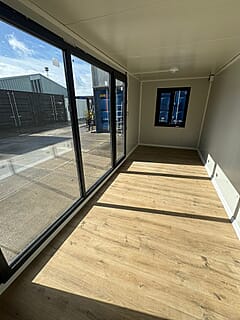 6 meter kantoor unit - luxe uitvoering