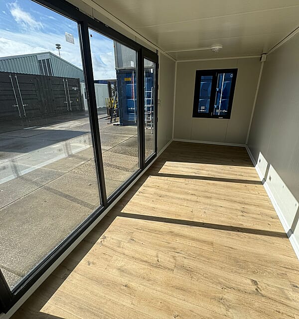 6 meter kantoor unit - luxe uitvoering