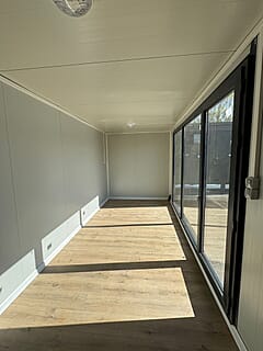 6 meter kantoor unit - luxe uitvoering