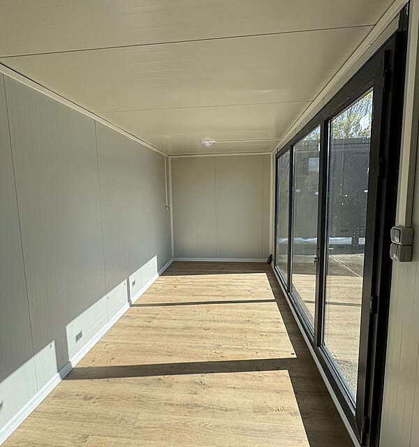 6 meter kantoor unit - luxe uitvoering