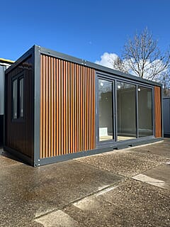 6 meter kantoor unit - luxe uitvoering