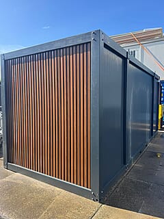 6 meter kantoor unit - luxe uitvoering