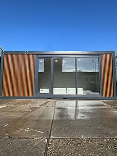 6 meter kantoor unit - luxe uitvoering