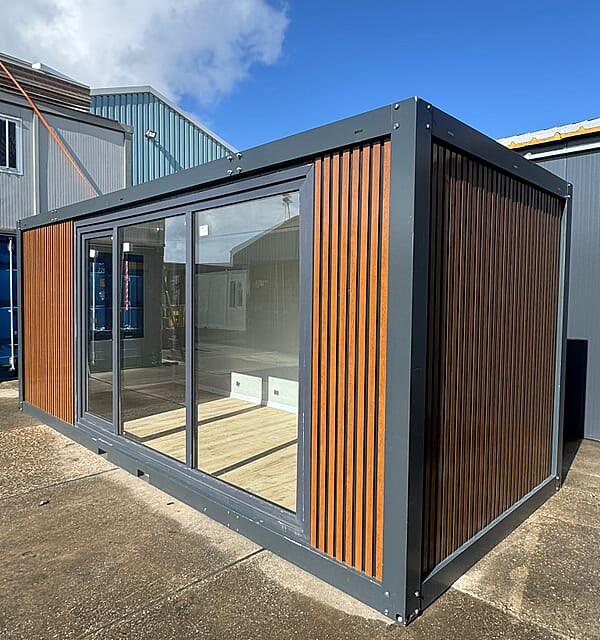 6 meter kantoor unit - luxe uitvoering