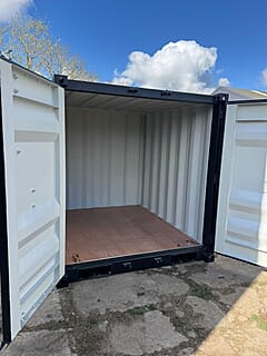 6 ft  opslag container