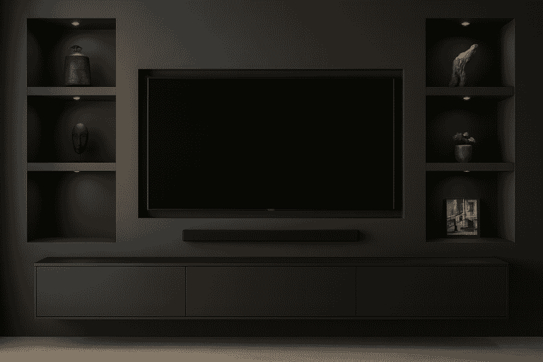 Cinewall met opbergruimte