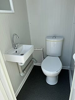 Enkele Toilet unit (White)