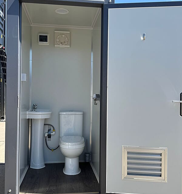 Enkele Toilet-unit (Black)