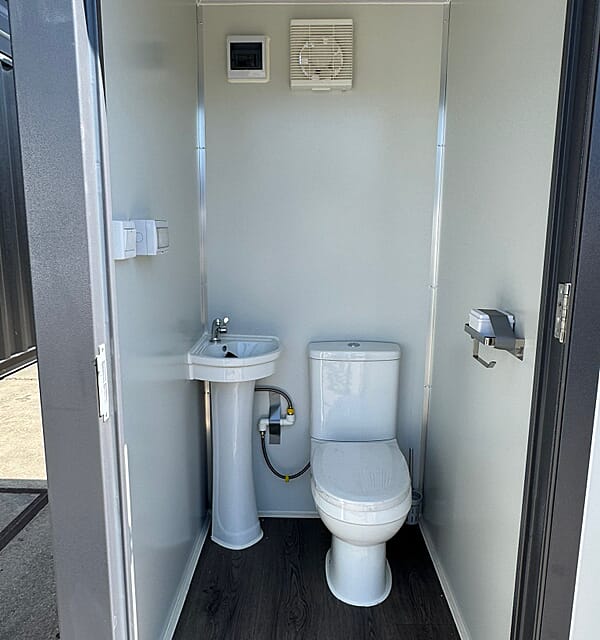 Enkele Toilet-unit (Black)
