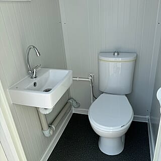Enkele Toilet unit (White)