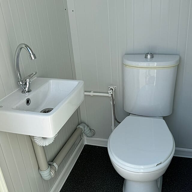 Enkele Toilet unit (White)