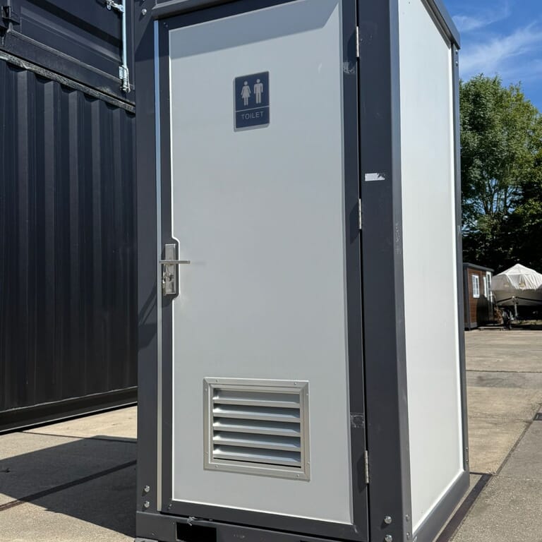 Dienst: Enkele Toilet-unit (Black)