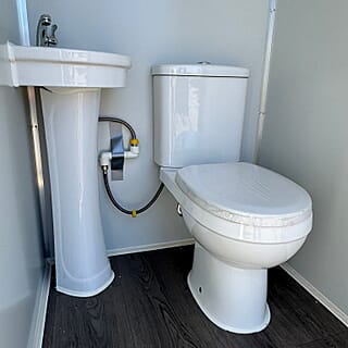 Enkele Toilet-unit (Black)