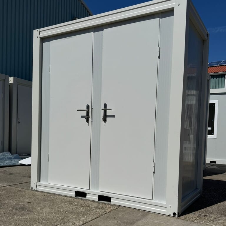 Dienst: Dubbele Toilet-units