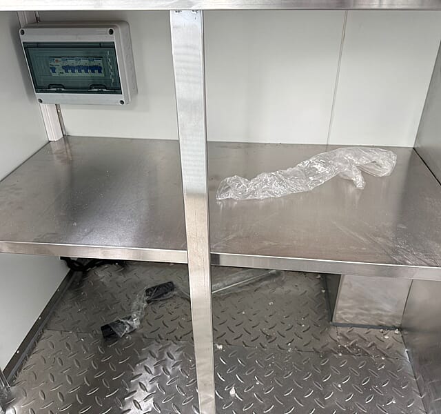 Foodtruck box trailer