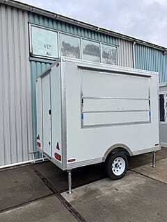 Foodtruck box trailer