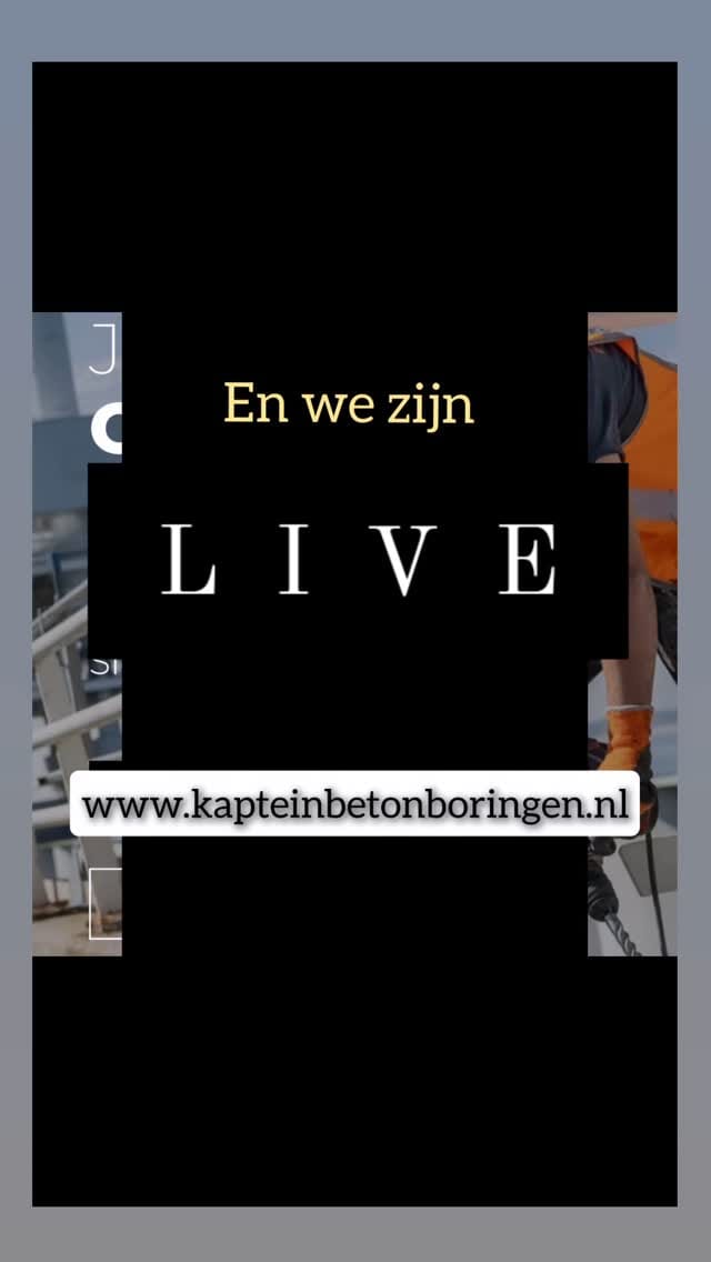 Geplaatst door @kapteinbetonboringen