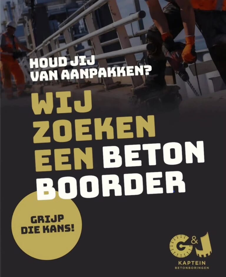 Geplaatst door @kapteinbetonboringen