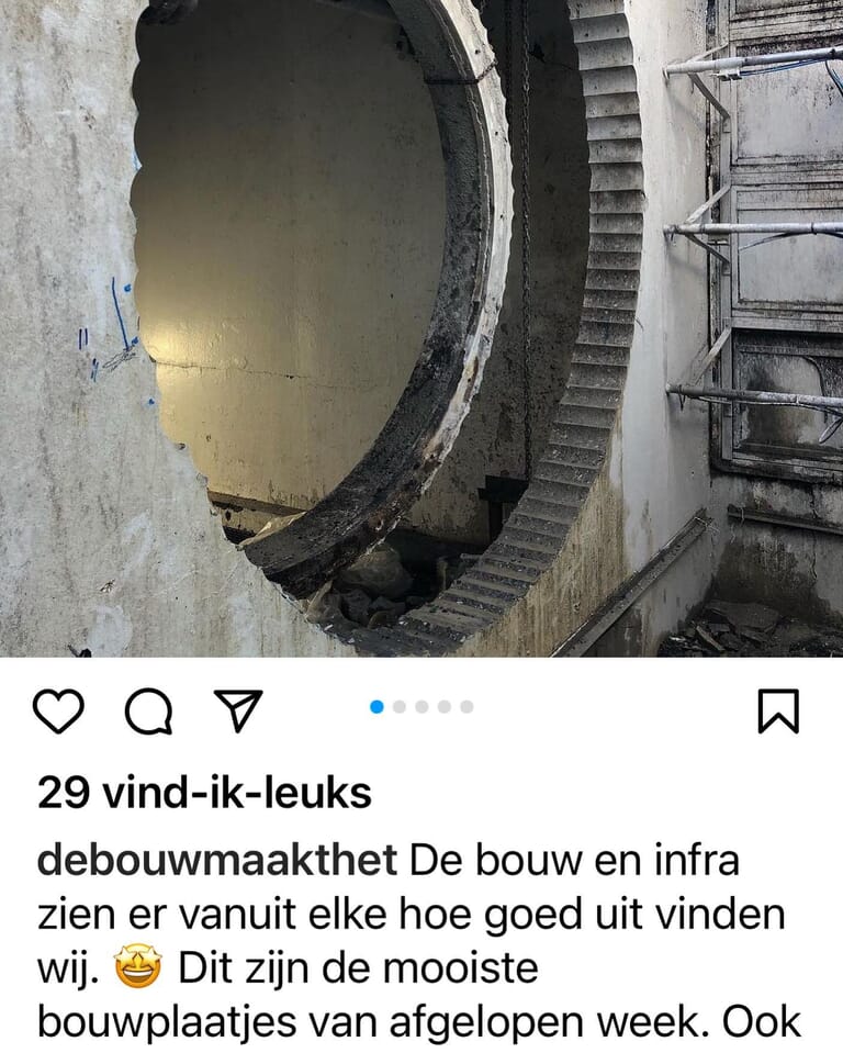 Geplaatst door @kapteinbetonboringen