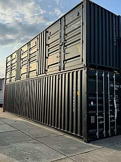 Zwarte 40ft Container