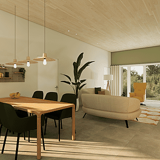 Impressie nieuwe woningen