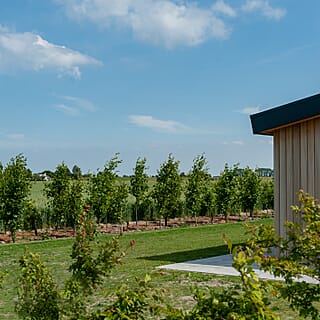 2-persoons polderhuisje (met slaapbank)