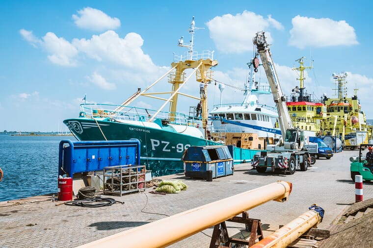 Beam trawlers