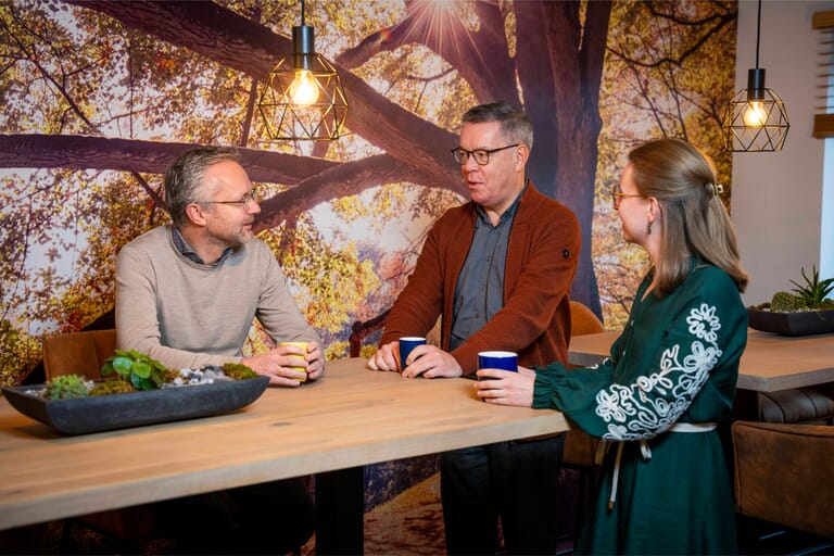 Verhelst Administratie collega's in overleg