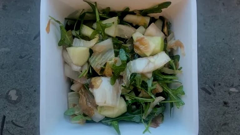 Rucola-Witlof salade