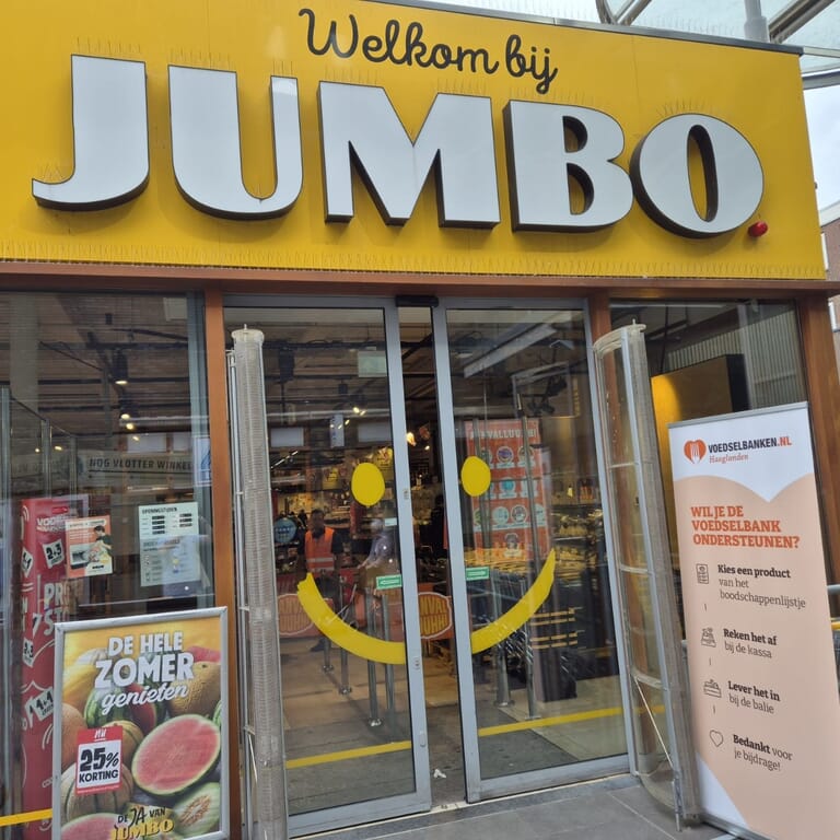 Wat gebeurt er als Jumbo en de Voedselbank hun krachten bundelen?