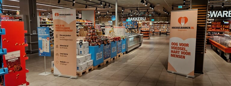 Geweldige inzamelactie in 15 Albert Heijn-filialen in Den Haag, Rijswijk en Zoetermeer