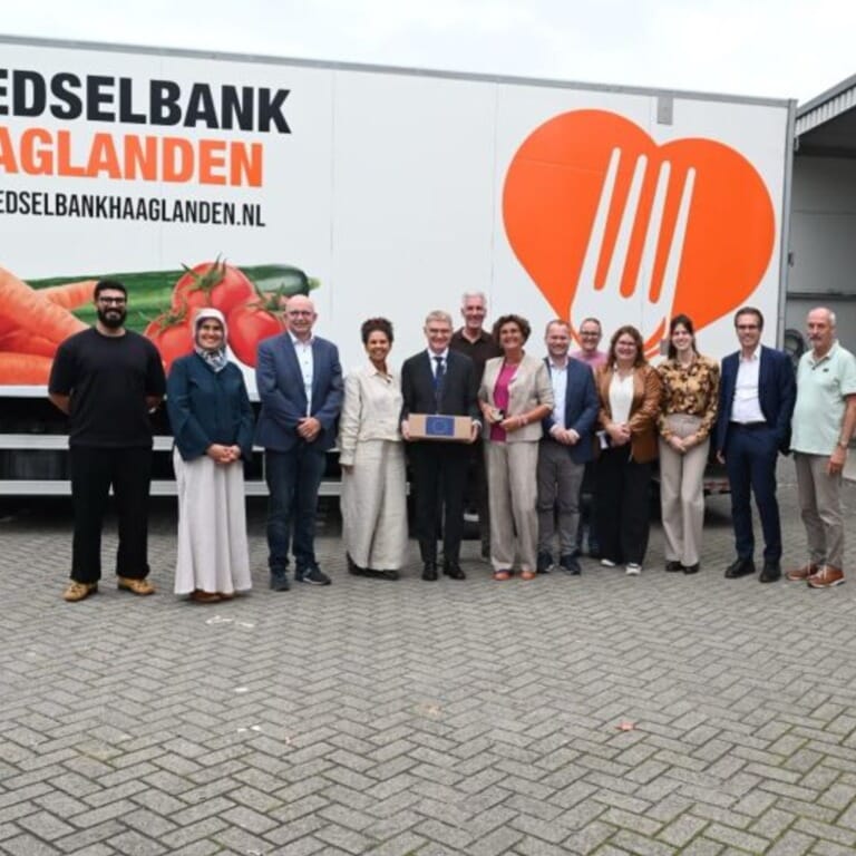 Werkbezoek EU commissie aan Distributiecentrum Haaglanden